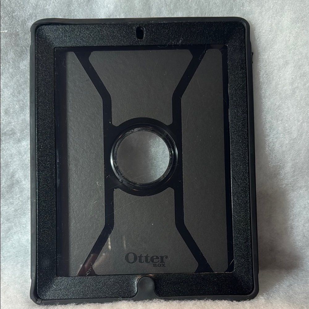 OtterBox Black Tablet Case Durable Geometric Design